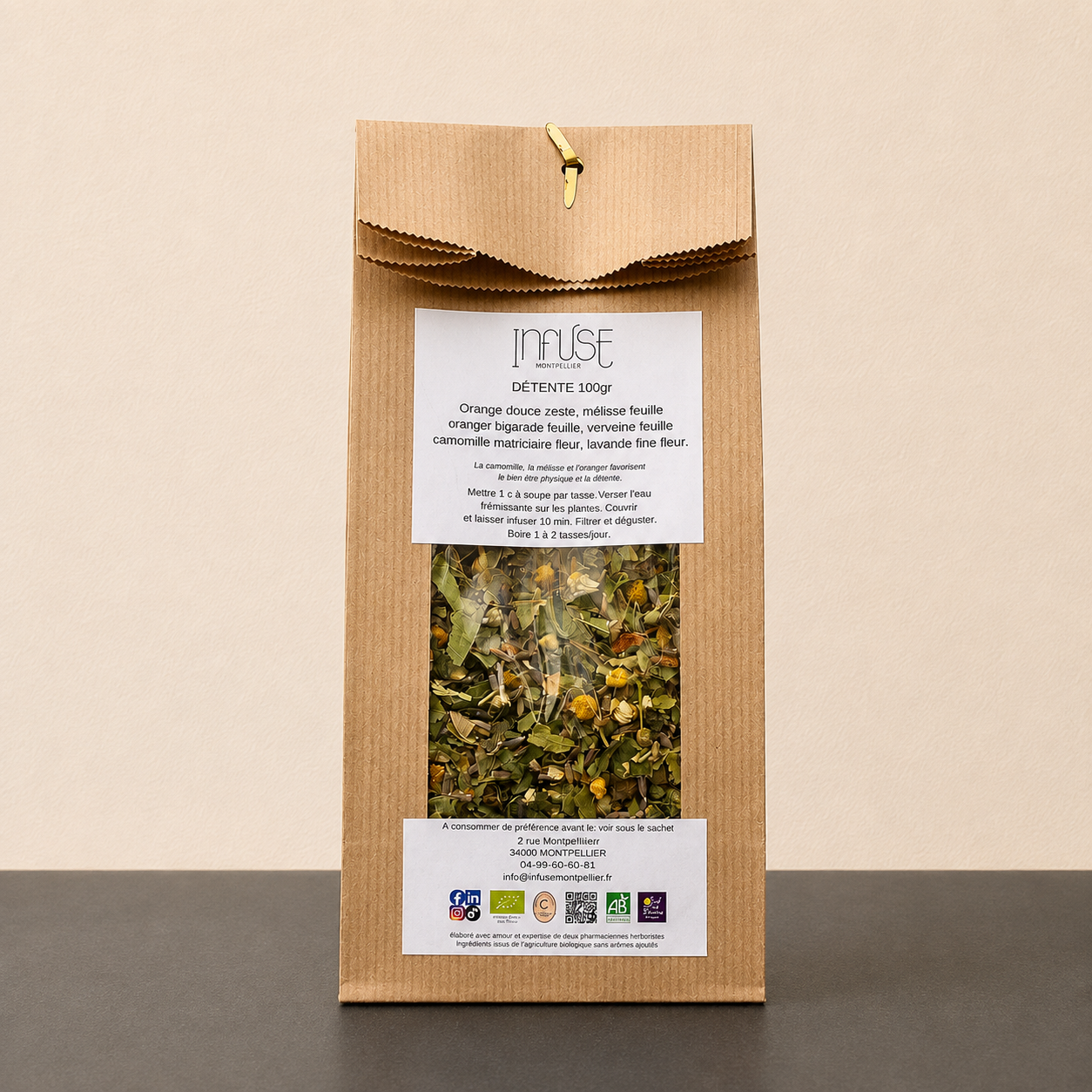 Tisane Détente 100g