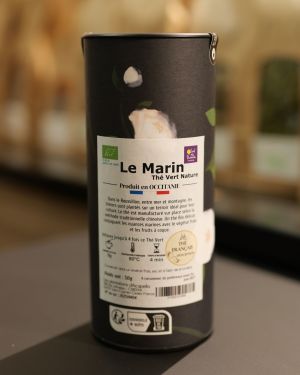 LE MARIN – Thé Vert du Roussillon – Les Plantations d&rsquo;Acapella – Boîte métal 50g