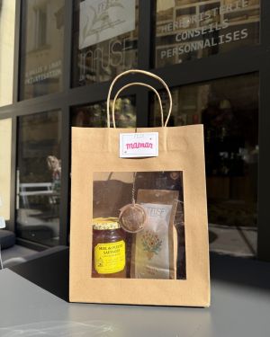 Coffret Fête des Mères – Tisane + Boule à thé + Miel