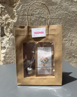 Coffret Fête des Mères – Tisane + Cuillère Infuseur Cœur