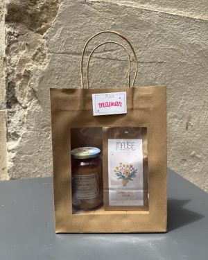 Coffret Fête des Mères – Tisane + Miel de Chataîgnes