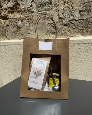 Coffret Fête des Mères – Tisane + Infuseur cœur + Miel