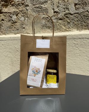 Coffret Fête des Mères – Tisane + Miel de Fleurs Sauvages
