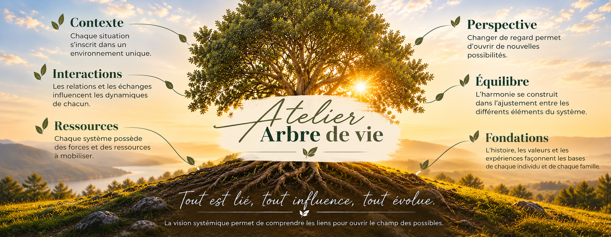 Atelier découverte « Arbre de Vie, se (re)connecter à ses ressources »